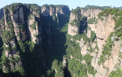 張家界森林公園門(mén)之風(fēng)景賞析
