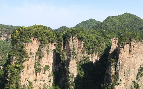 張家界森林公園門(mén)之風(fēng)景賞析