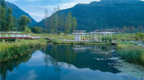 超低造價的生態(tài)景觀 | 秦嶺國家植物園人工濕地