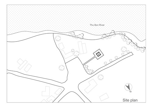 越南廣南省奠坂區(qū)Thu Bon岸邊的陶土工作室