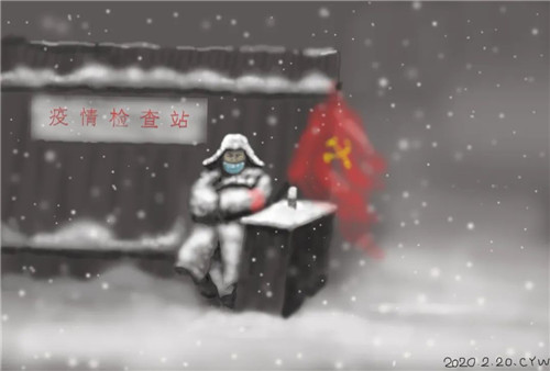 面對疫情，中建五局園林青年不一young！