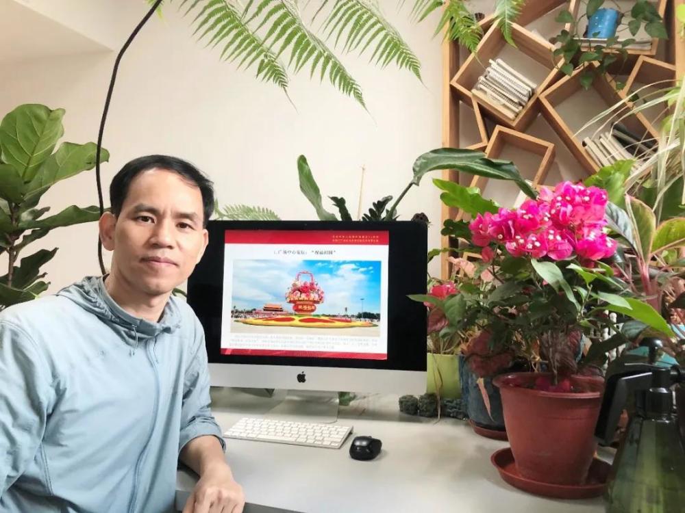 天安門花壇總設(shè)計(jì)師：國(guó)慶是我的高考