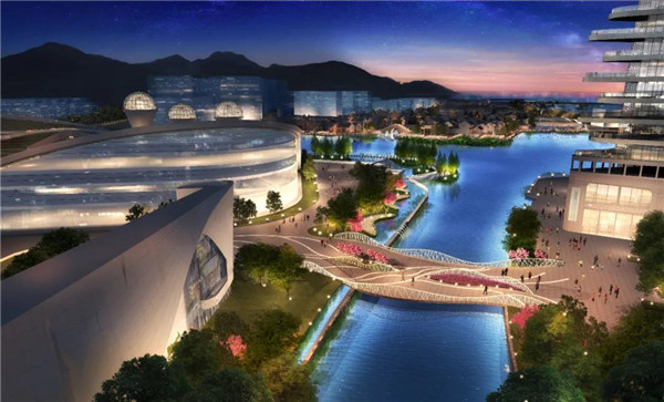 順景園林丨蒼南綠能小鎮(zhèn)綠緣湖景觀設計