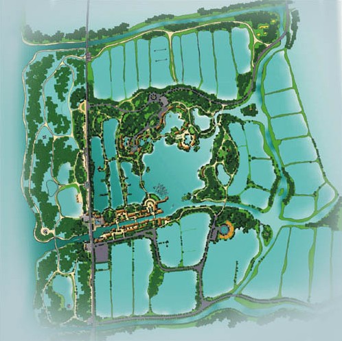 深圳西部海上田園風(fēng)光度假村設(shè)計(jì)