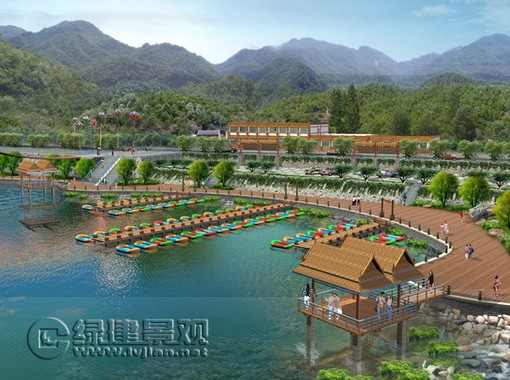 寶天曼峽谷漂流AAAA風景區(qū)景觀規(guī)劃設計